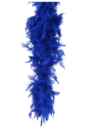 Royal Blue 80 Gram Feather Boa -image