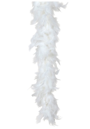 unknown White 80 Gram Feather Boa