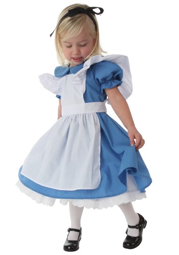 Deluxe Toddler Alice Costume -image