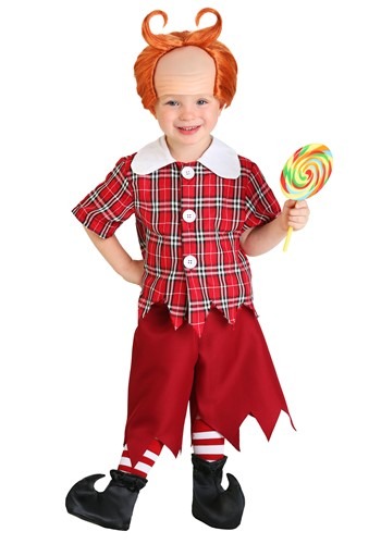 Toddler Red Munchkin Costume By: Fun Costumes for the 2022 Costume season.