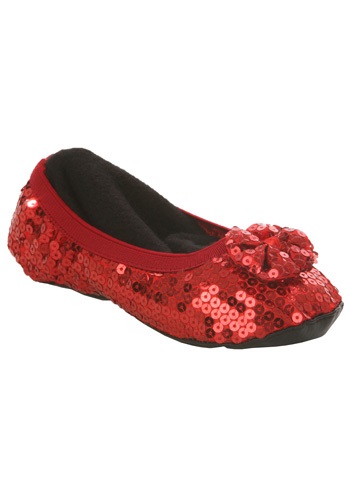 Kids Red Slippers -image