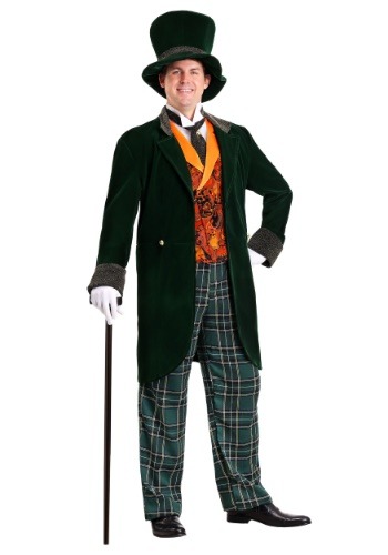 Plus Size Deluxe Mad Hatter Costume By: Fun Costumes for the 2022 Costume season.