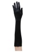 Black Flapper Costume Gloves
