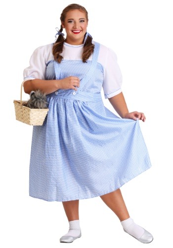 Kansas Girl Plus Size Costume -image
