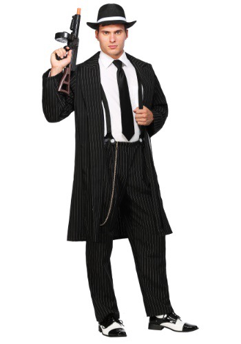 Black Zoot Suit Costume -image