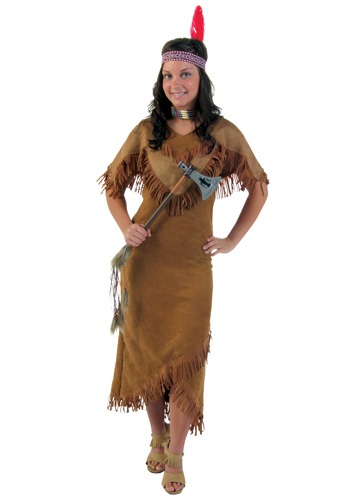 Deluxe Women's Indian Costume -image