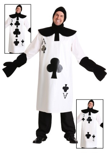 Ace of Clubs Card Costume -image