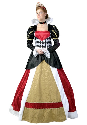 Elite Queen of Hearts Costume -image