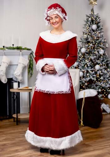 Deluxe Mrs Claus Costume By: Fun Costumes for the 2022 Costume season.