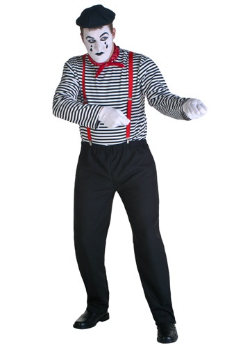 Adult Mime Costume -image