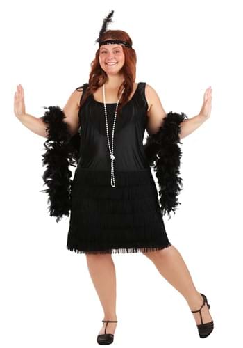 Plus Size 1920's Flapper Costume -image