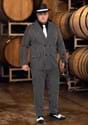 Wide Stripe Plus Size Gangster Costume