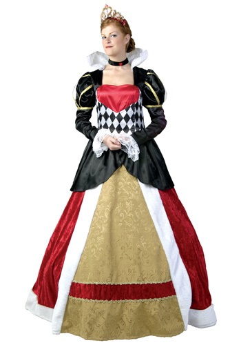 Plus Size Elite Queen of Hearts Costume By: Fun Costumes for the 2022 Costume season.