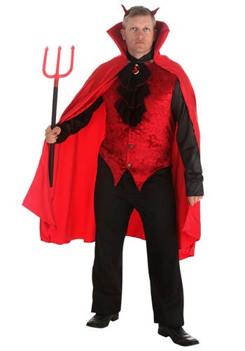 Plus Size Elite Devil Costume -image