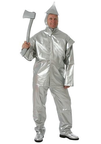 Adult Deluxe Tin Woodsman Costume -image