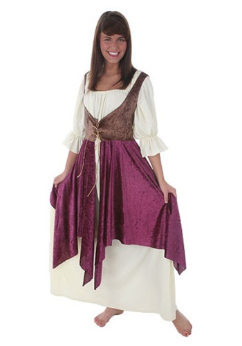 Plus Size Tavern Lady Costume -image