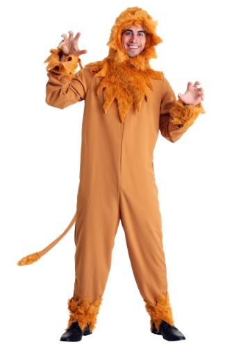 Plus Size Cowardly Lion Mens Costume