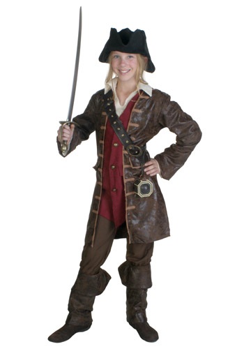Teen Girls Caribbean Pirate Costume By: Fun Costumes for the 2022 Costume season.