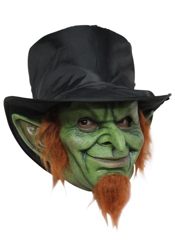 Mad Goblin Mask   Scary Leprechaun Mask By: Ghoulish Productions for the 2022 Costume season.