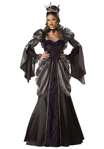 Womens Wicked Queen Costume -image