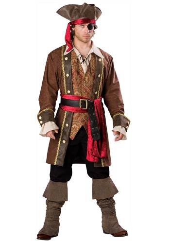 Captain Skullduggery Pirate Costume -image