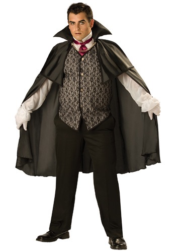 Plus Midnight Vampire Costume -image