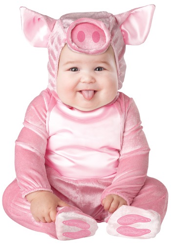 Infant Lil Piggy Costume By: In Character for the 2022 Costume season.