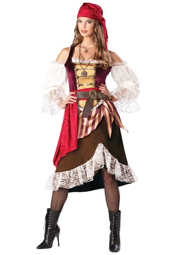 Deckhand Darlin' Pirate Costume -image