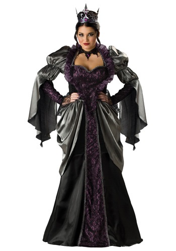 Plus Size Wicked Queen Costume -image