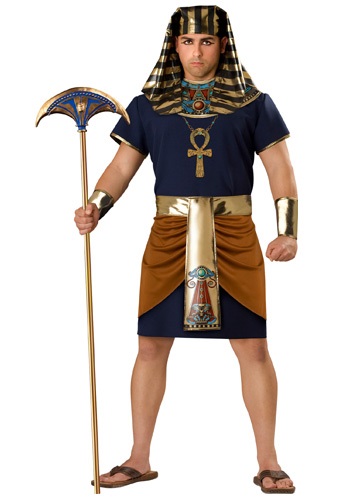 Plus Size Egyptian Pharaoh Costume -image