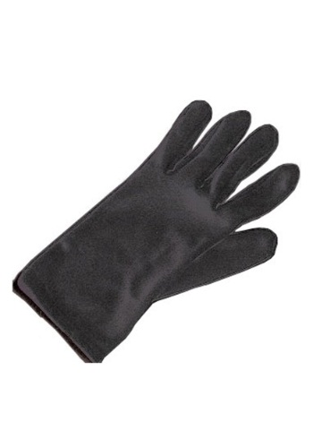 Adult Black Costume Gloves -image