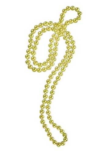 Beaded Gold Necklace -image