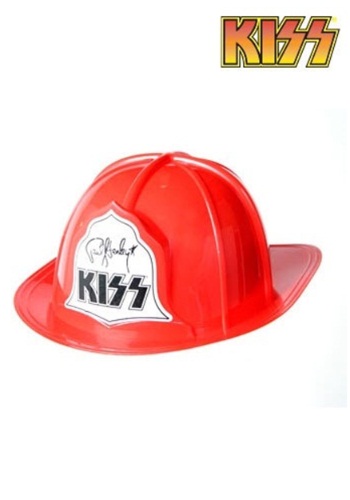 Adult Plastic KISS Fire Hat By: Fun Costumes for the 2022 Costume season.