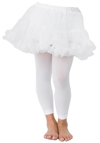 Kids White Petticoat By: Leg Avenue for the 2022 Costume season.
