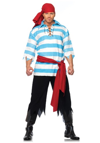 Mens Pillaging Pirate Costume -image
