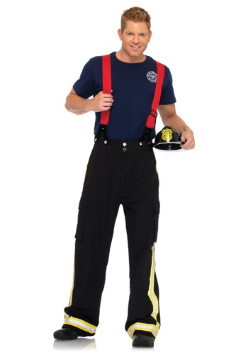 Mens Fire Captain Costume -image