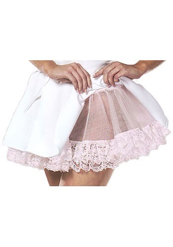 Pink Lace Teardrop Petticoat Slip By: Leg Avenue for the 2022 Costume season.