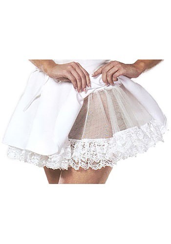 unknown White Lace Petticoat