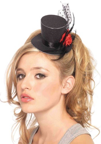 Mini Black Top Hat -image