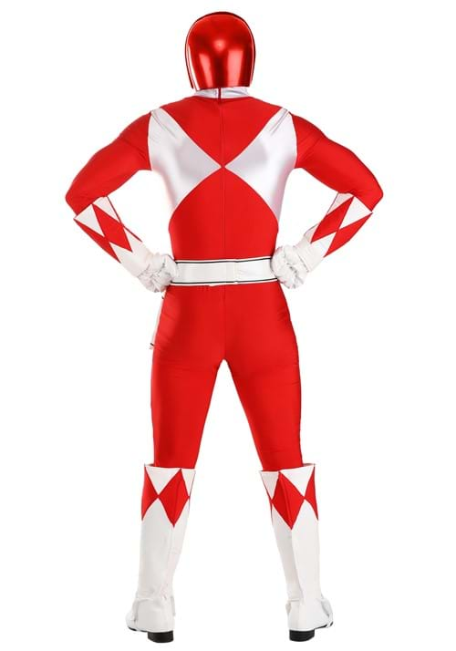 Authentic Power Rangers Red Ranger Adult Costume