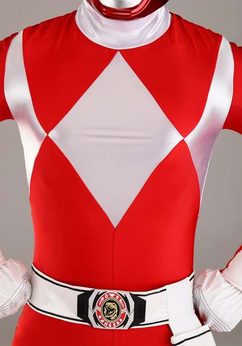 Authentic Power Rangers Red Ranger Adult Costume