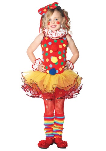 unknown Child Circus Clown Cutie Costume