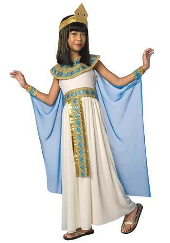 Kids Cleopatra Costume By: LF Products Pte. Ltd. for the 2022 Costume season.