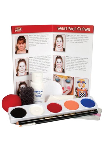 unknown Clown Costume Makeup Kit
