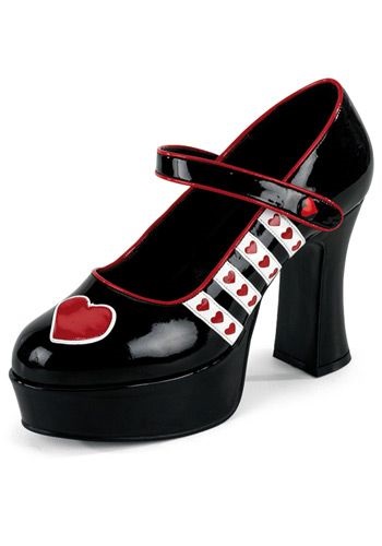 Queen of Hearts Shoes By: Pleasers USA, Inc. for the 2022 Costume season.