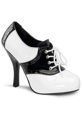 High Heeled Saddle Shoes -image