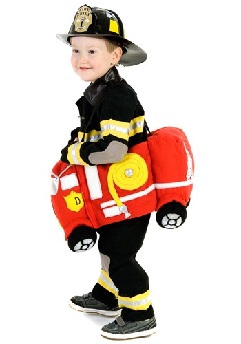 Ride in a Fire Truck Costume