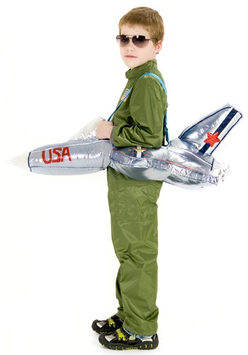 unknown Ride in an Airplane Costume