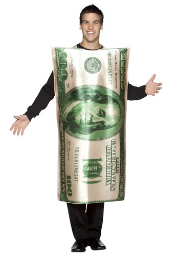 unknown 100 Dollar Bill Costume