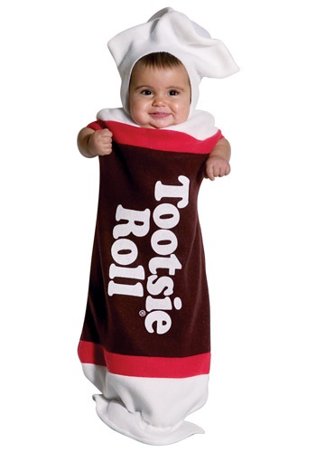 Baby Tootsie Roll Bunting By: Rasta Imposta for the 2022 Costume season.